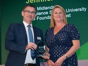 Supporting image for story: Ambulance awards organiser gets a turn in the spotlight as she is celebrated with national award