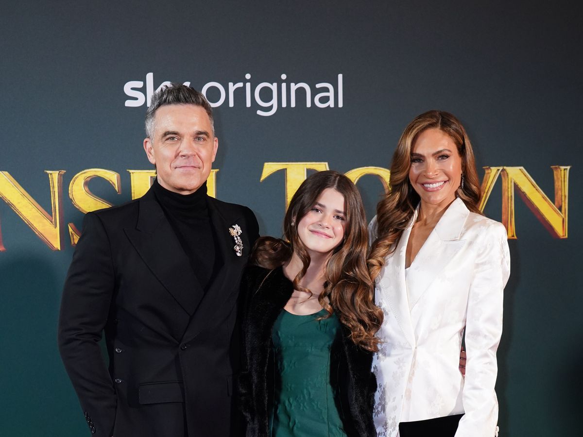 Robbie Williams &lsquo;super proud&rsquo; of daughter Teddy who stars in Tinsel Town