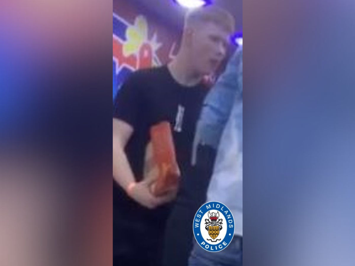 Police want to speak to this man about assault in Wolverhampton takeaway