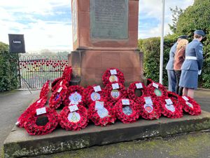 Hundreds gathered to pay their respects (picture Kirstie Hurst Knight)