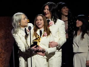 Supporting image for story: US supergroup Boygenius lead the way at 2024 Grammys