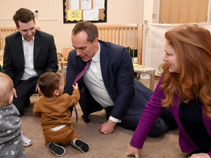 Supporting image for story: Minister and MP visit successful Wolverhampton nursery to see expansion plans and discuss government issues