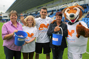 AFC Telford United fans rally for the Georgia Williams Trust 