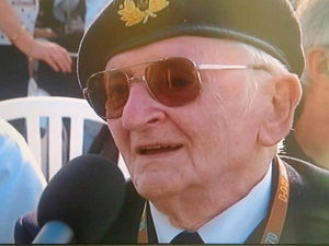 Supporting image for story: D-Day veteran Ron gets VIP treat from Saddlers after being spotted on TV