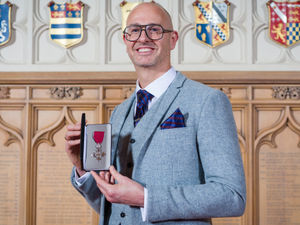 Supporting image for story: Neurophysiologist awarded MBE from Princess Royal at Windsor Castle