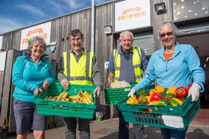 B&DWM - SGB-25750 - David Wilson Homes is proud to support the Shrewsbury Foodhub