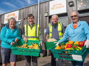 Supporting image for story: Shrewsbury food charity receives boost from homebuilder