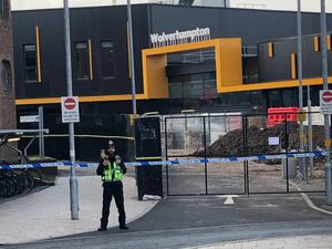 Supporting image for story: Bomb squad call as unexploded Second World War device found in canal off Wolverhampton's Ring Road