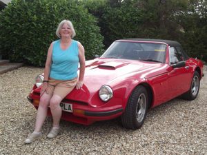 Supporting image for story: Su's motoring heaven with a TVR car