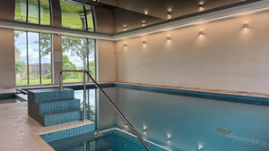 Heated, accessible swimming pool, Upper Norton Barns
