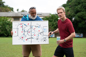 Next Goal Wins: David Fane as Ace and Michael Fassbender as Thomas Rongen