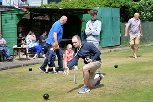 The public were invited along to have a go