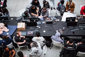 BCU students attending Innovation Fest