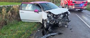 Emergency services were called to the scene at Pentre Dafydd, near Hengoed, at around 4.23pm on Friday. Picture: Ellesmere Fire Station