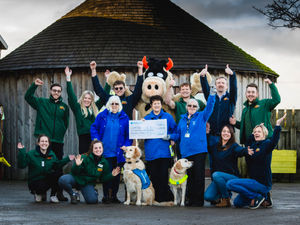 Supporting image for story: Staffordshire farm raises thousands for guide dogs charity