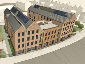 Supporting image for story: Final designs for student halls in centre of Shrewsbury revealed
