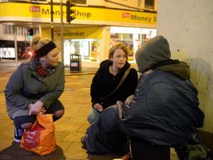 Supporting image for story: Rough life out on the streets: Express & Star spend an evening with Wolverhampton Homeless Outreach