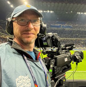 Speaker: Premier League football camera operator Patrick Keighery