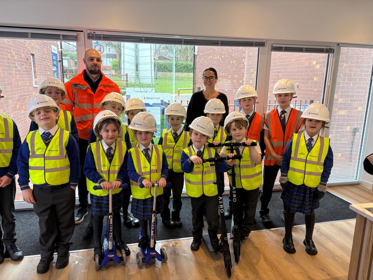 Housebuilder lays the foundations for youngsters to learn about construction safety