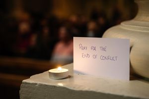 The service at St Mary Magdalene Church in Bridgnorth