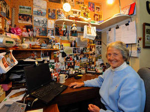 Supporting image for story: Golden memories for Baroness Heyhoe Flint