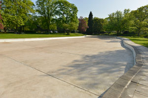 The pool hasn't been filled yet for this summer