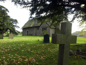 Supporting image for story: Beware the 'burley fighting monks' who haunt this small Shropshire churchyard