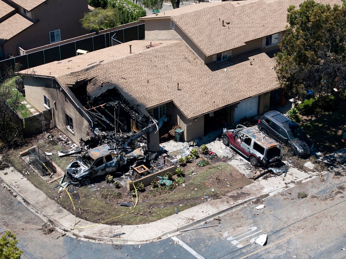 Music agency says three staff died in San Diego neighbourhood plane crash