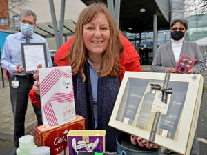 Supporting image for story: Tragedy-hit family helps hospital