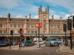Shrewsbury Railway Station.