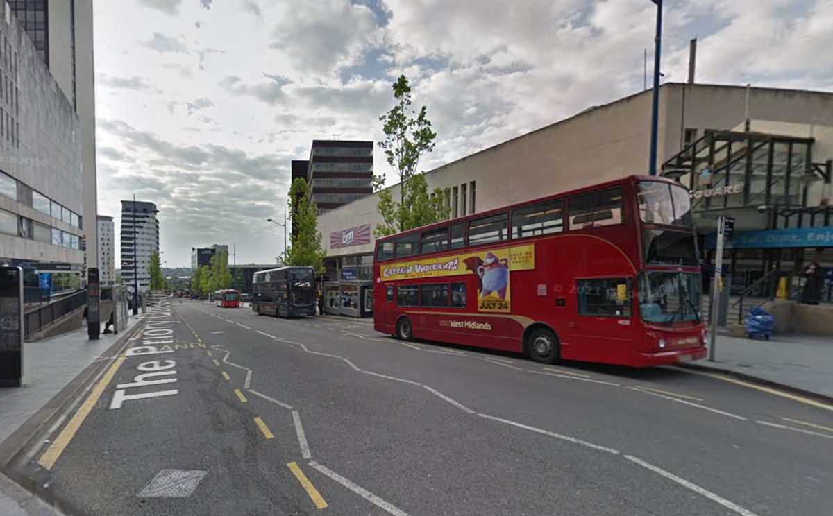 Man arrested after another man seriously injured following assault at Birmingham bus stop
