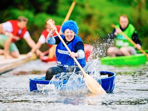 Supporting image for story: Shrewsbury coracle races set to make a splash again for cancer charity