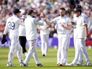 Supporting image for story: Chris Woakes says newcomer Gus Atkinson making Test cricket look ‘quite easy’