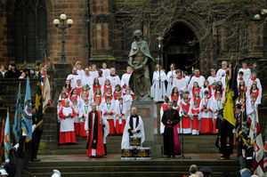 Wolverhampton will come together for the Remembrance Sunday service. Pic: Tim Thursfield
