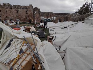 Devastation in Ludlow. Pic by Fuffle from Fudgeheaven