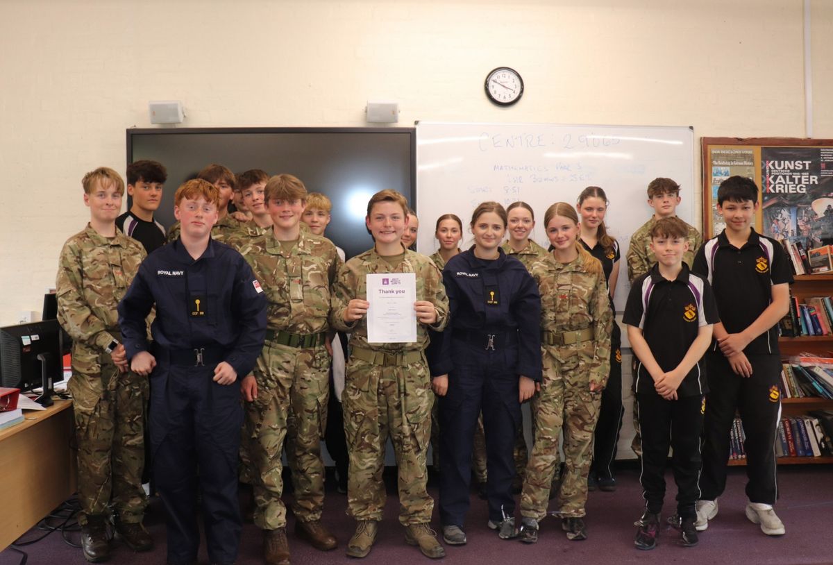 County school recognised for pupils voluntary work