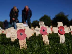 Supporting image for story: Veteran ‘humbled’ as largest field of remembrance opened by Royal British Legion