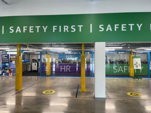 Inside the Amazon fulfilment centre, Sutton Coldfield