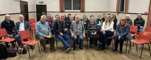 Residents At The Meeting At Dunston Village Hall On March 19. Photo by Staffordshire LDR Kerry Ashdown. Free for use by all LDRS partners