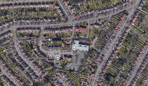 Chilcote School in Birmingham and the surrounding roads. From Google Maps.