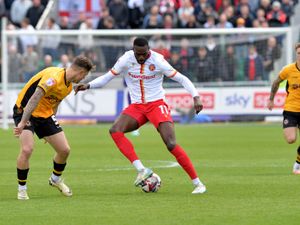 Supporting image for story: Mat Sadler urges Walsall loanee Levi Amantchi to "fight for his place" at Rochdale