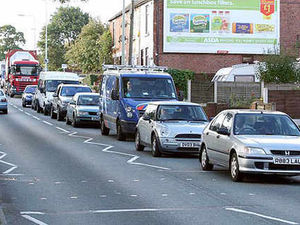 Supporting image for story: Roadworks cause chaos in Cannock