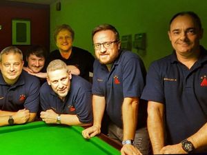 Supporting image for story: Celebrations for Chelmarsh in Bridgnorth Snooker League