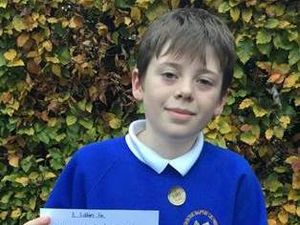 Supporting image for story: Pupil George, 10 , pens poem of to mark Remembrance 