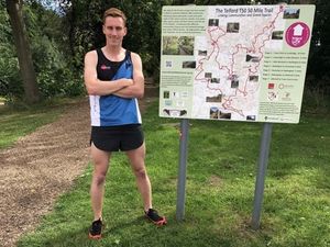 Supporting image for story: Phill's 50-mile run around Telford for military cause