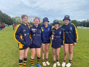 Players at Barker Butts RFC in their new hoodies