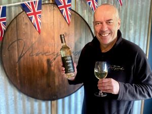 Supporting image for story: Vineyard on Shropshire border launches new white wine  