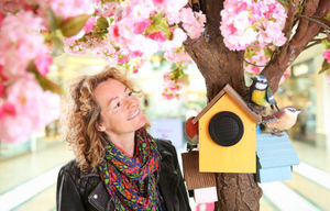 Kate Humble, pictured here in the Trafford Centre, has backed the campaign
