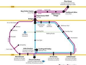 Supporting image for story: Wheels on the Shropshire Hills Shuttle set to go round and round one more time