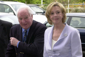 Sir Jack Hayward receiving the Freedom of the City of Wolverhampton, pictured with his partner Patti Bloom.